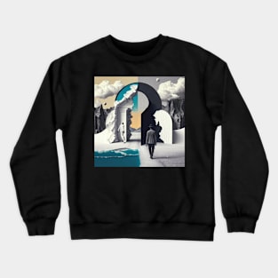 Surreal Collage #9 Crewneck Sweatshirt